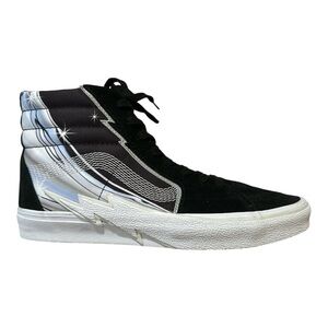 VANS | SK-8 Hi Bolt in Chrome Flash Black Hightop Sneakers